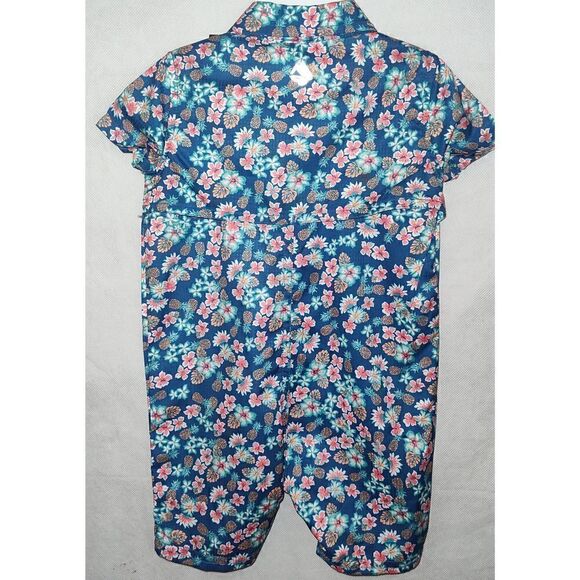 OCEAN + COAST 9M INFANT BLUE CANOE One piece outfit. UPF 30 protection.  NWT - Picture 2 of 8